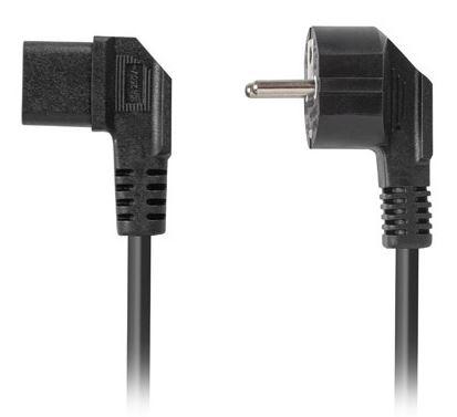 anberg Kabel zasilający kątowy 1.8 m VDE [CA-C13C-12CC-0018-BK]