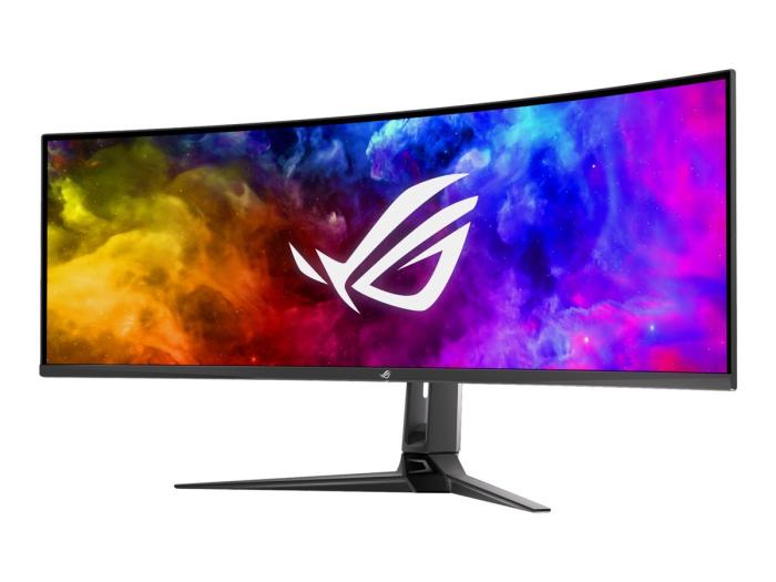 49’’ Asus ROG Swift OPG49WCD (OLED zakrzywiony, 5120x1440, 250, 0.03ms, 120%sRGB, HDR400, 144Hz) (1xHDMI 2.1, 1xDP 1.4, 1xUSB-C 3.0/DP 1.4, 3xUSB-A 3.0, 2xUSB-A 2.0) czarny