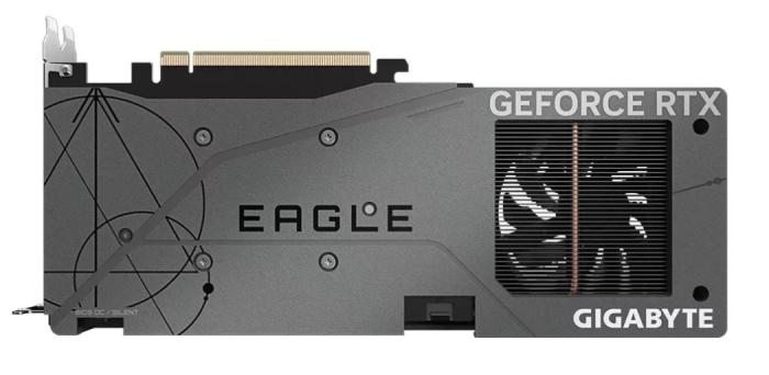 GeForce PCI-E RTX4060 Gigabyte 8GB GDDR6 Eagle OC [GV-N4060EAGLE OC-8GD] (2xHDMI 2.1a, 2xDP 1.4a) (128-bit, PCI-E 4.0)