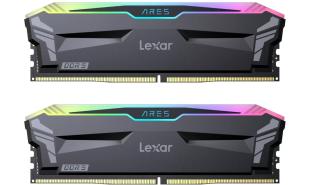 DDR5 32GB (2x16GB) 6800 MHz Lexar Ares RGB Black CL34 XMP 3.0 AMD EXPO 34-42-42-84 1.4V [LD5U16G68C34LA-RGD]