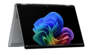 HP OmniBook X Flip 2w1 [C3BX6EA] 6-Core AMD Ryzen AI 5 340 /16 1920x1200 dotykowy, błyszcząca OLED / 16GB LPDDR5 / 1TB / AMD Radeon 840M / 68Wh / 1.89kg / Win11Home (szary)