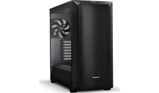 be quiet! Shadow Base 800 Black (czarny) (szkło hartowane) (3x120 mm) (2xUSB 3.2 Gen1, USB-C 3.2 Gen2, 2xJack) (4x2.5, 2x3.5) [BGW60]