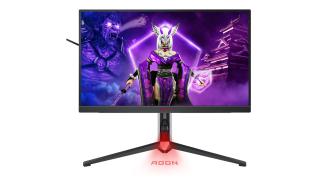 (27) AOC AG274QXM (IPS LED, 2560x1440, 600, 1ms, 170Hz) (2xHDMI 2.0, DP 1.4, USB-C/DP, 4xUSB 3.2) pivot, głośniki, czarny