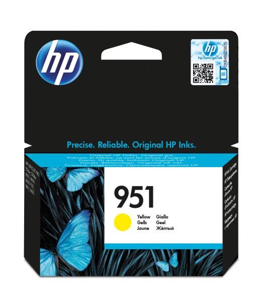 CN052AE (951) - yellow, oryginalny wkład z atramentem HP, 700 stron (HP officejet pro 8100 ePrinter (CM752A))