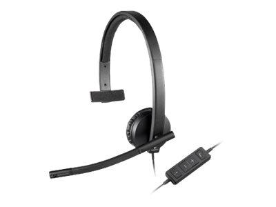 Logitech H570e Headset USB z mikrofonem [981-000571]