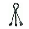 Gelid kabel zasilający (rozgałęziacz) FAN PWM 4-pin (F) / 2x4-pin (M) (35 cm) [CA-PWM-01]