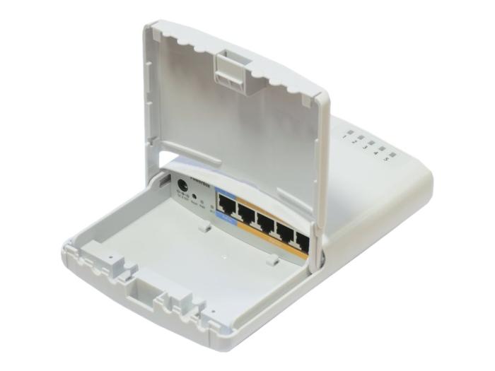Mikrotik PowerBox Outdoor 5x Ethernet port router with PoE output 6V-30V/1-2A [RB750P-PBR2]