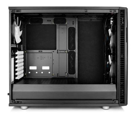 Fractal Desing Define R6 Black 3.5/2.5 drive brackets uATX/eATX/ATX/ITX (metal) (1x USB-C 3.2 Gen1, 2x USB 3.2 Gen1, 2x USB 2.0) (4x2.5, 2x3.5/2.5) [FD-CA-DEF-R6-BK]