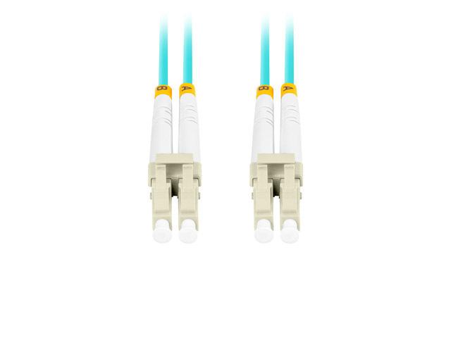 Lanberg patchcord światłowód MM LC/UPC-LC/UPC DUPLEX 3mm OM3 50/125 LSZH niebieski (3m) [FO-LULU-MD31-0030-TQ]