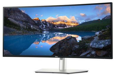 34’’ Dell UltraSharp U3425WE (IPS LED, 3440x1440, 300, 8/5ms, 100% sRGB, 100Hz) (HDMI 2.1, DP 1.4, RJ-45, 5xUSB-A 3.2, USB-C 3.2, USB-C 3.2 PD 15W, 2xThunderbolt 4.0) głośniki (2x5W), srebrny [210-BMDW]