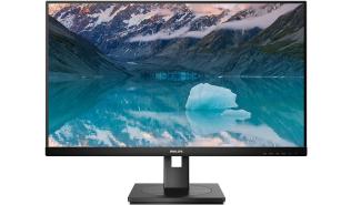 (24) 23.8 Philips 242S9JML/00 (VA WLED, 1920x1080, 300, 4ms, 75Hz) (VGA, DVI, HDMI 1.4, DP 1.2, 4xUSB 3.0) pivot, głośniki, czarny