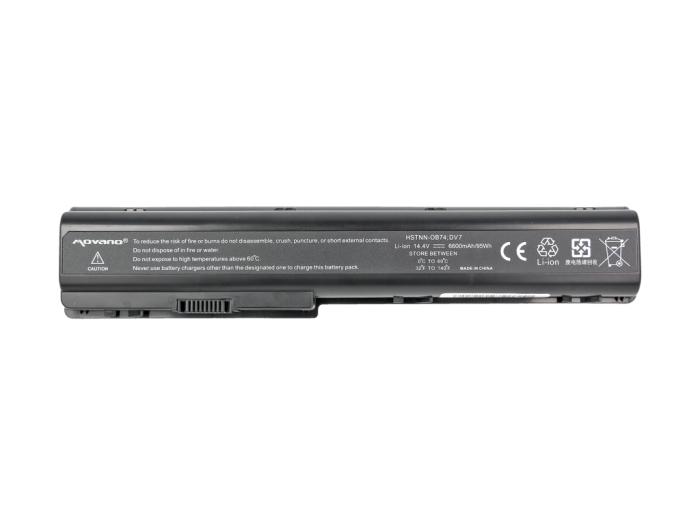 Movano bateria HP dv7, hdx18 14.4V/14.8V, 6600mAh [BT/HP-DV7H]