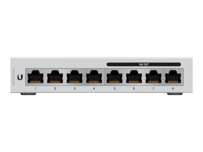 UBIQUITI UniFiSwitch 8 8x10/100/1000 4xPoE 60W (switch zarządzalny) [US-8-60W]