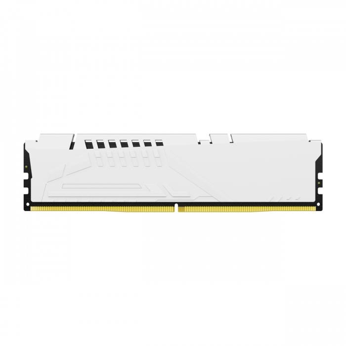 DDR5 32GB 6000 MHz Kingston Fury Beast White XMP CL40 1.35V [KF560C40BW-32]