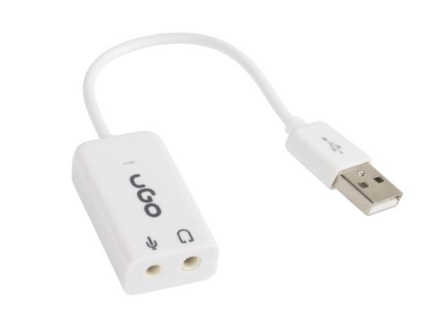 Zewnętrzna karta dźwiękowa 7.1 UGO USB [UKD-1086]
