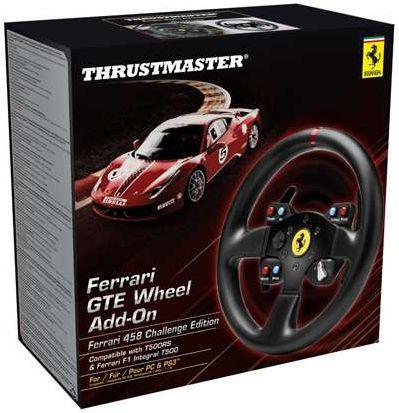 Thrustmaster Volant Ferrari GTE Add-On Ferrari 458 Challenge Edition pro T300/T500/TX [4060047]