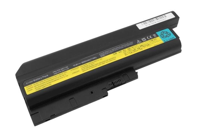 Movano bateria IBM R60, T60, T61 10.8V/11.1V, 6600mAh [BT/IB-T60H]