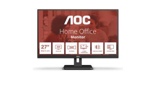 (27) AOC 27E3UM (VA WLED, 1920x1080, 300, 4ms, 75Hz) (HDMI 1.4, DP 1.2, 2xUSB 3.0) głośniki, czarny