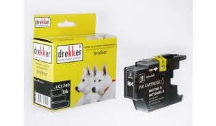 DB-LC1240BK - czarny wkład z atramentem Drekker, 33ml, 1320 stron (zamiennik LC1240BK) (DCP-J525W, J725DW, J925DW, MFC-J6910, J430W, J825DW, J6910DW, J6510DW, J5910DW, J5910D, J625DW)