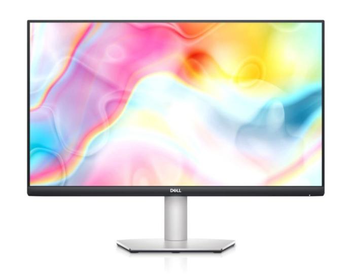 27’’ Dell S2722QC (IPS 4K, 3840x2160, 350, 4ms, 99% sRGB, 60Hz) (2xHDMI 2.0, USB 3.2, USB-C) pivot, głośniki, srebrny [210-BBRQ]