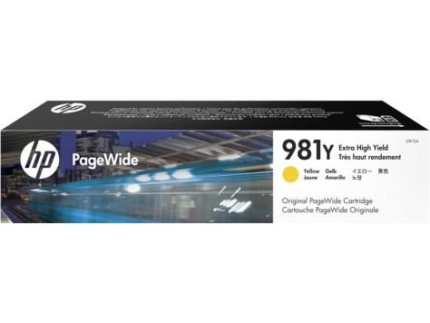 L0R15A (981Y) - yellow, oryginalny wkład z atramentem HP, 16 000 stron (HP PageWide Enterprise Color 556dn, 556xh , MFP 586z, 586dn, MFP 586f, MFP 586f)
