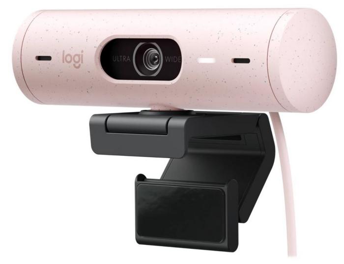 Logitech Brio 500 Rose (1920x1080 30kl, 1280x720 60kl) USB-C [960-001421]