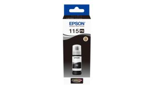 C13T07D14A (115 EcoTank) - czarny, oryginalny atrament Epson, 70 ml, 6200 stron (Epson EcoTank L8160, L8180)