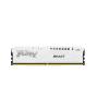 DDR5 16GB 5600 MHz Kingston Fury Beast White XMP CL40 40-40-40 1.25V [KF556C40BW-16]