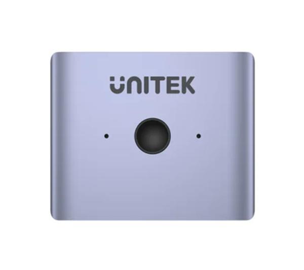 Przełącznik dwukierunkowy Unitek 2/1 portowy DisplayPort, 8K@60Hz, 4K@120Hz [V1609A]