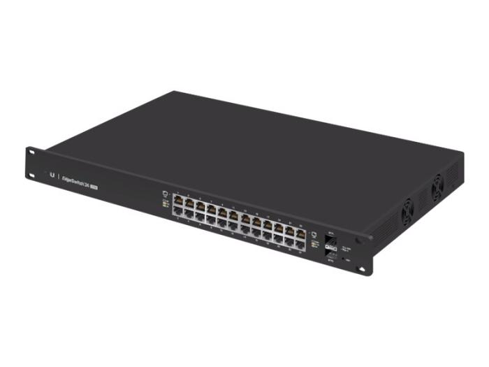 UBIQUITI EdgeSwitch 24x100/1000 2xSFP PoE+ 500W (switch zarządzalny) [ES-24-500W]