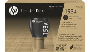 W1530A (153A) - czarny, oryginalny toner drukujący HP, 2500 stron (HP HP LaserJet 1504, 1604, 2504, 2604)