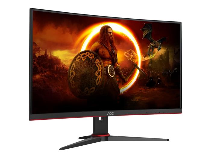 27’’ AOC C27G2ZE/BK (VA zakrzywiony 1800R, 1920x1080, 300, 5ms, 120% sRGB, 240Hz) (2xHDMI 2.0, DP 1.2) czarny