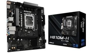 Asrock H810M-H (Intel H810) [S1851, 2xDDR5 do 6400MHz, (HDMI 2.1) (1xM.2, 1xPCIe 4.0 x16, 1xPCIe 4.0 x1, micro ATX]