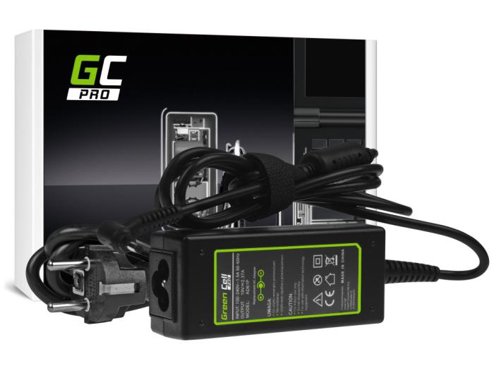 GreenCell zasilacz do laptopa ASUS 45W / 19V / 2.37A z wtyczką 3.0x1.1mm [AD61P]