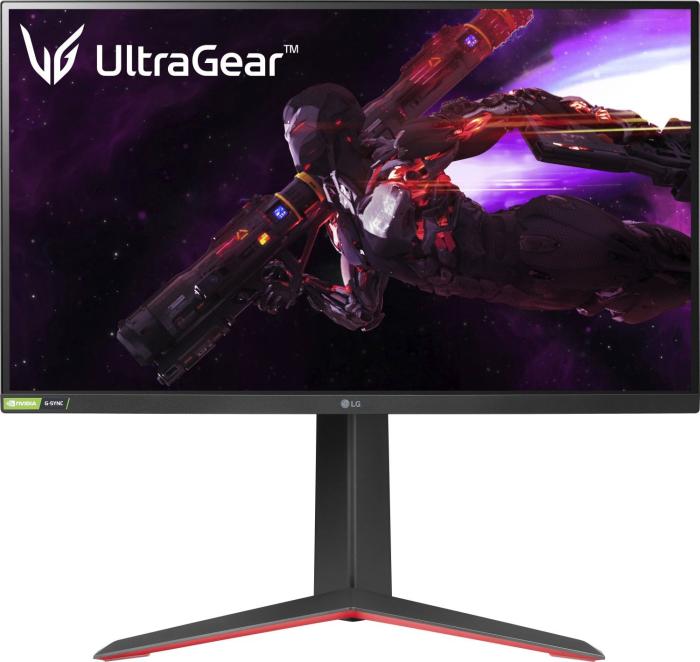 27’’ LG 27GP850P-B (IPS LED, 2560x1440, 400, 1ms, 180Hz) (DP 1.4, 2xHDMI, 2xUSB 3.0) pivot, czarny