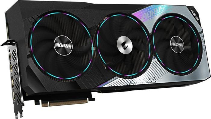 GeForce PCI-E RTX4080 Super Gigabyte 16GB GDDR6X Aorus Master [GV-N408SAORUS M-16GD] (1xHDMI 2.1, 3xDP 1.4a) (256-bit, PCI-E 4.0)