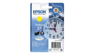 C13T27044012 (T2704) - yellow, oryginalny wkład z atramentem Epson, 3.6ml, 300 stron, (WF-3620DWF, WF-3640DTWF, WF-7110DTW, WF-7610DWF, WF-7620DTWF, WF-7210DT, WF-7710DWF, WF-7715DWF, WF-7720DTWF)