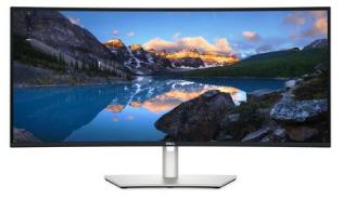 (34) 34.1 Dell UltraSharp U3425WE (IPS LED, 3440x1440, 300, 8/5ms, 100% sRGB, 100Hz) (HDMI 2.1, DP 1.4, RJ-45, 5xUSB-A 3.2, USB-C 3.2, USB-C 3.2 PD 15W, 2xThunderbolt 4.0) głośniki (2x5W), srebrny [210-BMDW]