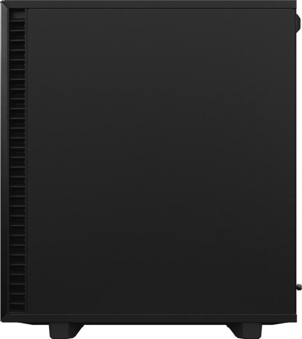Fractal Design Define 7 Compact Black DARK TG (szkło hartowane) (1x USB-C 3.1, 2x USB 2.0, 2x USB 3.0) (2x3.5) [FD-C-DEF7C-02]