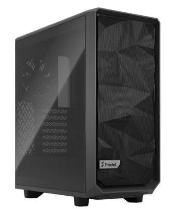 Fractal Design Meshify 2 Compact Gray TG Light Tint (szkło hartowane) (1x USB-C 3.1, 2x USB 3.1) (2x2.5, 6x3.5) [FD-C-MES2C-04]