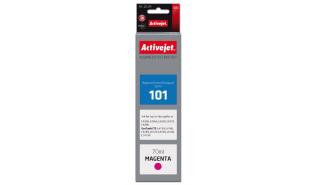 AE-101M (101 EcoTank) magenta, atrament ActiveJet 70ml, (Epson EcoTank L6160, L6170, L6190, L4150, L4160)