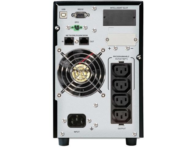 UPS POWERWALKER ON-LINE 1/1 FAZY 1500 VA CG PF1 USB/RS-232, 4 X IEC C13, EPO, WOLNOSTOJĄCY [VFI 1500 CG PF1]