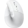 Logitech Lift for Mac Vertical Ergonomic Bluetooth Wireless 4000dpi (optyczna, 1, 6) (grafitowy, wertylana) [910-006477]