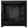 Corsair iCUE 5000D RGB Airflow Tempered Glass Mid-Tower Black (szkło hartowane) (2x2.5, 2x3.5/2.5) (2xUSB 3.2 Gen1, 1xUSB-C Gen1)  [CC-9011242-WW]