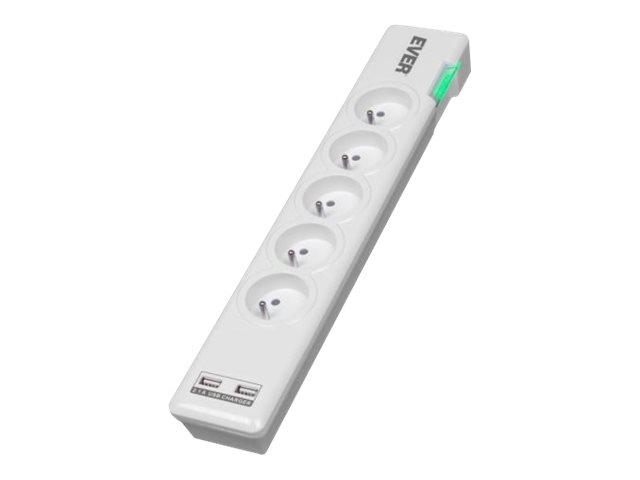 Ever Elite USB 5 gniazd + 2xUSB (1.5m)
