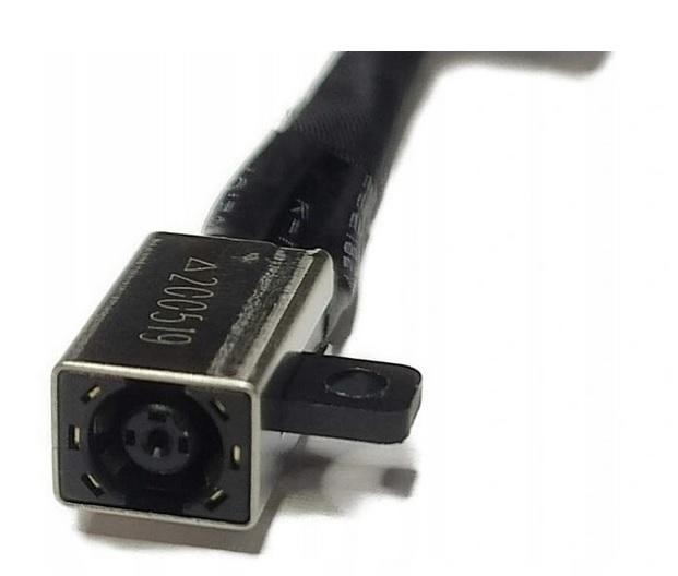Gniazdo zasilania z kablem do wtyczki 4.5x3.0mm do notebooków Dell Inspiron 17 7778 7779 7773 / 8Pin dł. 66mm [6VV22 06VV22]