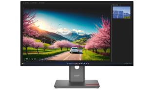(32) 31.5 Lenovo ThinkVision P32UD-40 (IPS, 3840x2160, 350, 4ms, 98%sRGB, 120Hz) (1xHDMI 2.1, 2xDP 1.4, 4xUSB-A 3.1, 1xUSB-B 3.1, 1xUSB-C 3.1 PD15W) pivot, czarny [64A8GAT2EU]