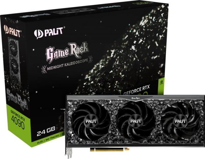 GeForce PCI-E RTX4090 Palit 24GB GDDR6X XLR8 GameRock [NED4090019SB-1020G] (1xHDMI 2.1, 3xDP 1.4a) (384-bit, PCI-E 4.0)