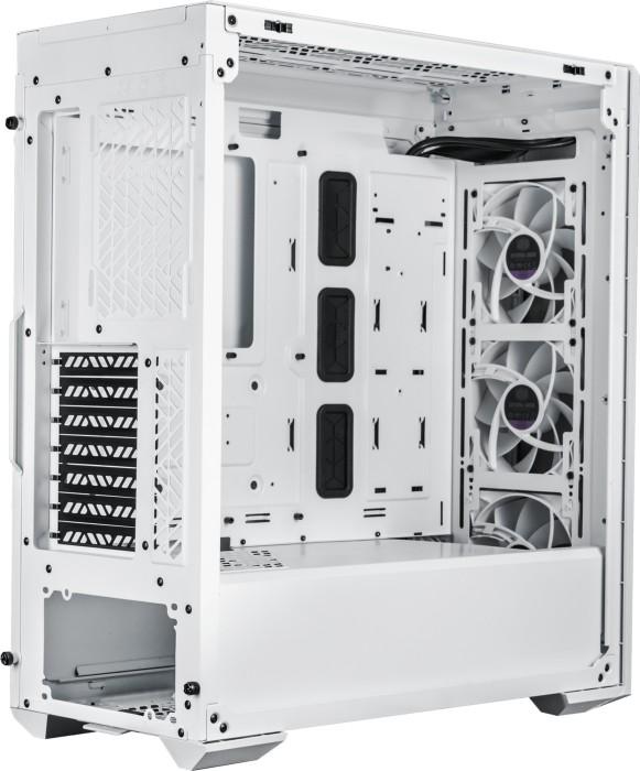 CoolerMaster MasterBOX 520 Mesh White ARGB (szkło hartowane) (1x USB-C 3.1, 1x USB-A 3.0) (3x2.5, 2x3.5) [MB520-WGNN-S01]