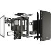 be quiet! Pure Base 500 Window Metallic Gray ATX Midi z oknem (szkło hartowane) (2xUSB 3.2 Gen1) (5x2.5, 2x3.5/2.5) [BGW36]